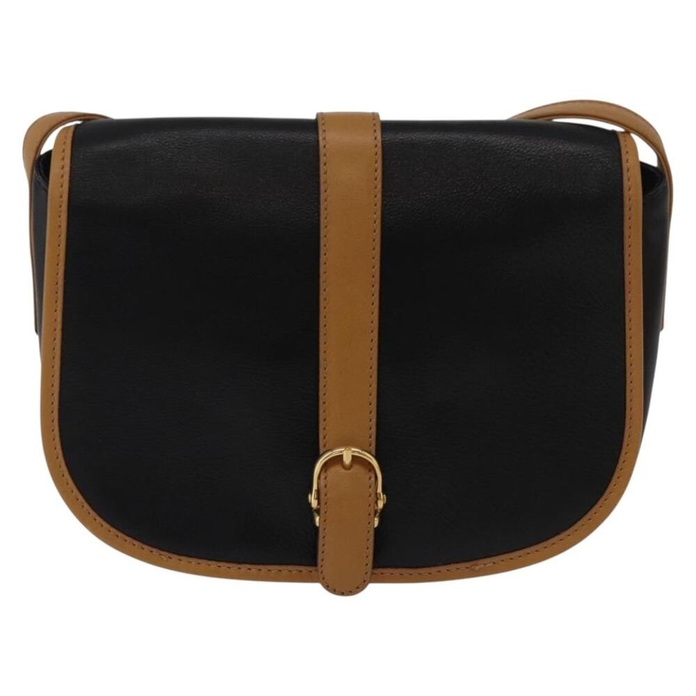 Celine Triomphe Shoulder Bag Black
